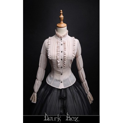 Dark Box Kostelik Vech Savtych A Kostnici Blouse(Limited Pre-Order/Full Payment Without Shipping)